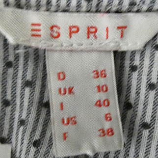 Débardeur gris imprimé - femme - Esprit - taille 38 Bon état - Vue 4 - 